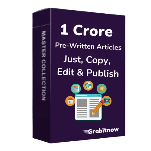 Pre-Written 1 Crore Articles Bundle